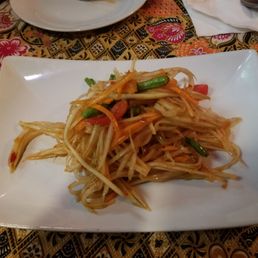 Laos papaya salad Laos papaya salad