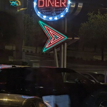 Post Road Diner - the neon sign for the diner - Diners Near Me - Norwalk, Connecticut Post Road Diner - the neon sign for the diner - Diners Near Me - Norwalk, Connecticut