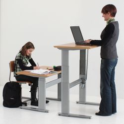 Office Relief - Conset 501-27 height adjustable  desks