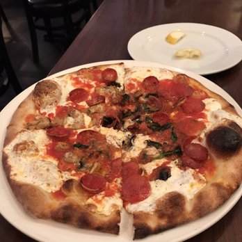 Grimaldi's - Personal pepperoni and mushroom - Pizza Near Me - Hoboken, New Jersey Grimaldi's - Personal pepperoni and mushroom - Pizza Near Me - Hoboken, New Jersey