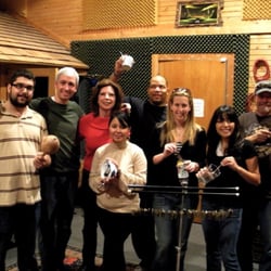 SugarHill Recording Studios - Yelp's very own Andrea R and Farrah A  in the studios with some of the SugarHill gang (including yelpers Allan C and Gina M).