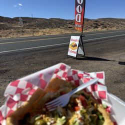 Nowah’s Frybread - Vegetarian fry bread! It was so good