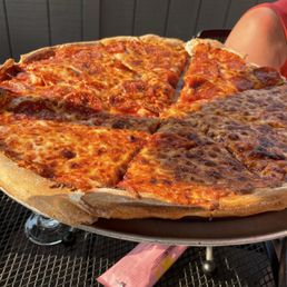 Large pizza (half cheese and half pepperoni) Large pizza (half cheese and half pepperoni)