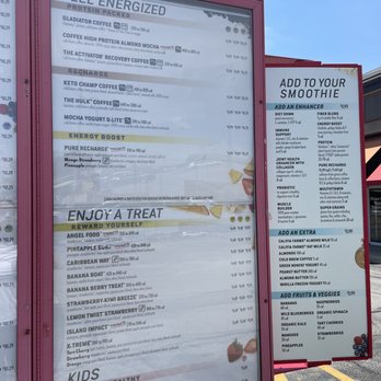 Smoothie King - a menu for a smoothie - Juice Bars & Smoothies Near Me - Champaign, Illinois Smoothie King - a menu for a smoothie - Juice Bars & Smoothies Near Me - Champaign, Illinois