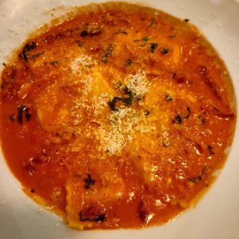 Antonio's - Cheese ravioli with original red sauce - had a nice soft texture, and great ricotta cheese filling! Sauce wasn't to heavy for a red. - Italian Near Me - Maitland, Florida Antonio's - Cheese ravioli with original red sauce - had a nice soft texture, and great ricotta cheese filling! Sauce wasn't to heavy for a red. - Italian Near Me - Maitland, Florida