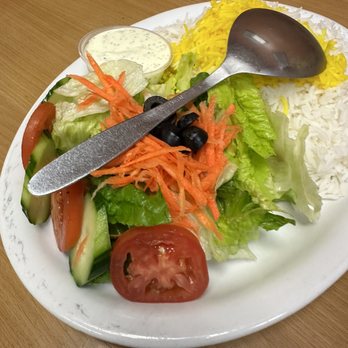 Fiesta Grill Persian - Rice and salad. - Persian/Iranian Near Me - Torrance, California Fiesta Grill Persian - Rice and salad. - Persian/Iranian Near Me - Torrance, California