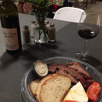 Silver Springs Vineyards - Mezes! (Little snacks until the food come) Brisket , Feta from Mesolongi (area in Greece) - Wineries Near Me - Riceville, Tennessee Silver Springs Vineyards - Mezes! (Little snacks until the food come) Brisket , Feta from Mesolongi (area in Greece) - Wineries Near Me - Riceville, Tennessee