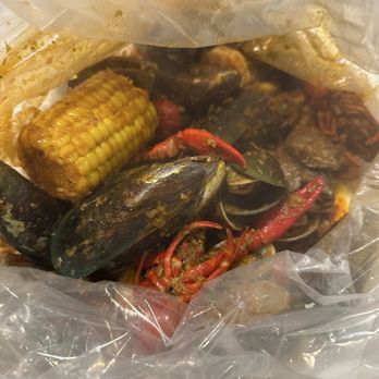 Boil Daddy - Clams, green mussels, crawfish and shrimp in the daddy sauce. - Cajun/Creole Near Me - San Diego, California Boil Daddy - Clams, green mussels, crawfish and shrimp in the daddy sauce. - Cajun/Creole Near Me - San Diego, California