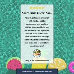 Shore Swim School - We're now accepting new students for Summer 2024!