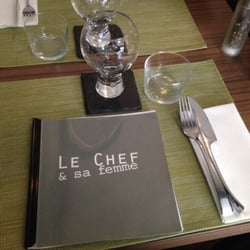 Le Chef Et Sa Femme - Table setting