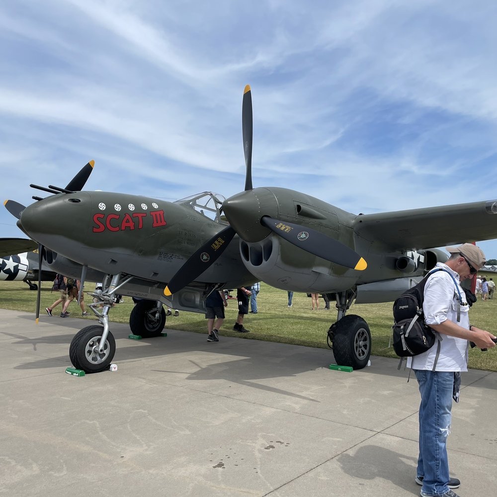 EAA Aviation Museum - P-38 - Museums Near Me - Oshkosh, Wisconsin EAA Aviation Museum - P-38 - Museums Near Me - Oshkosh, Wisconsin
