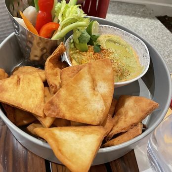 Palm Breeze Bar - Avocado and Lime Hummus Dip - Bars Near Me - Anaheim, California