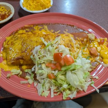Lorena's Restaurant - Smothered burrito with mole - Mexican Near Me - Woods Cross, Utah