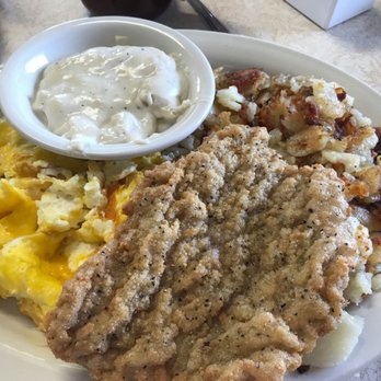 Schmucker's - Chicken fried steak breakfast special. So so good! - Diners Near Me - Toledo, Ohio Schmucker's - Chicken fried steak breakfast special. So so good! - Diners Near Me - Toledo, Ohio