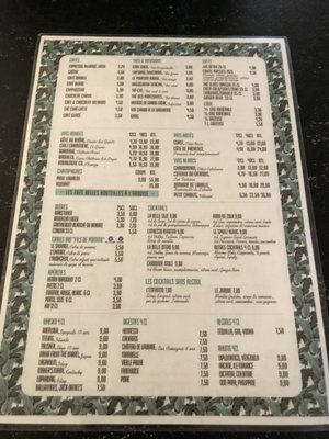 Menu photo 1 La Belle Équipe Paris, 75 Menu photo 1 La Belle Équipe Paris, 75