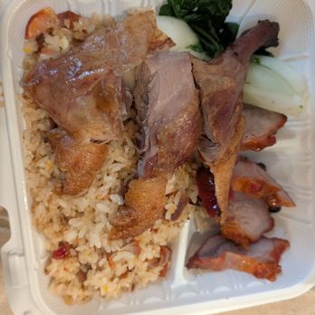 Kau Kau Barbeque - Lunch box with duck and pork - Barbeque Near Me - Seattle, Washington Kau Kau Barbeque - Lunch box with duck and pork - Barbeque Near Me - Seattle, Washington