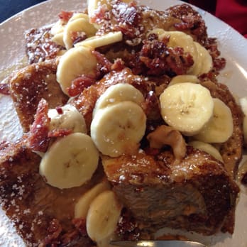 Three Little Griddles - French toast with peanut butter, bananas and bacon! - Breakfast & Brunch Near Me - Aurora, Colorado