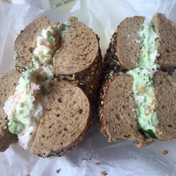 Bagel Pub - Shmoked salmon & chives and guacamole bagel halves! - Breakfast & Brunch Near Me - Brooklyn, New York Bagel Pub - Shmoked salmon & chives and guacamole bagel halves! - Breakfast & Brunch Near Me - Brooklyn, New York