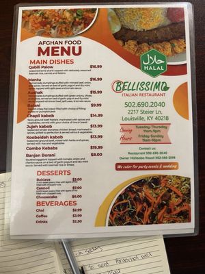 Menu photo 6 Bellissimo Restaurant Louisville, KY Menu photo 6 Bellissimo Restaurant Louisville, KY