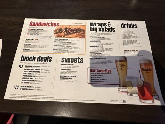 Menu photo 3 Buffalo Wild Wings Greenwood, IN Menu photo 3 Buffalo Wild Wings Greenwood, IN