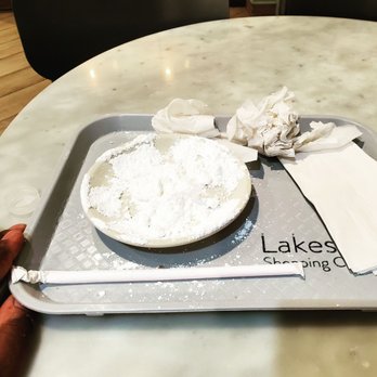Cafe Du Monde - I usually scrape the powdered sugar off. Waaaaaaaay too much sugar! - Coffee & Tea Near Me - Metairie, Louisiana