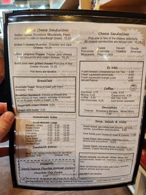 Menu photo 8 Cheese Shop La Jolla, CA