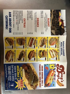 Menu photo 4 Doug's Dogs Oak Forest, IL