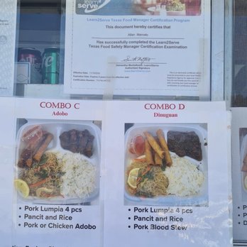 Manila Bites - Menu - Filipino Near Me - College Station, Texas