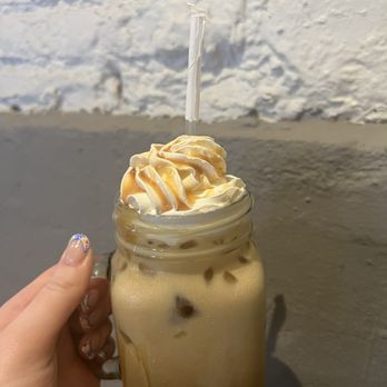 Kaffe Haus - Iced Carmel Latte - Breakfast & Brunch Near Me - San Juan, Puerto Rico Kaffe Haus - Iced Carmel Latte - Breakfast & Brunch Near Me - San Juan, Puerto Rico