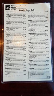 Menu photo 2 Kura Colorado Springs, CO Menu photo 2 Kura Colorado Springs, CO