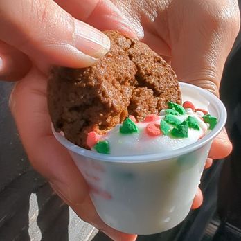 Harbour Galley - Gingerbread cookies dipped in icing - New American Near Me - Anaheim, California