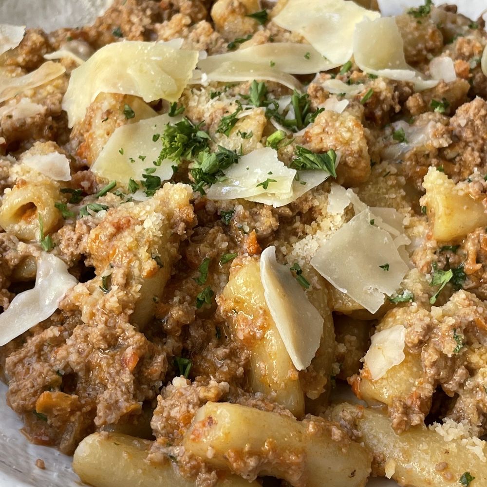 Brava Garden Eatery - Rigatoni bolognese - Wine Bars Near Me - Pleasanton, California Brava Garden Eatery - Rigatoni bolognese - Wine Bars Near Me - Pleasanton, California