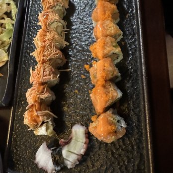 Oishii - Southside Roll and Spicy Salmon Roll - Sushi Bars Near Me - Jacksonville, Florida Oishii - Southside Roll and Spicy Salmon Roll - Sushi Bars Near Me - Jacksonville, Florida