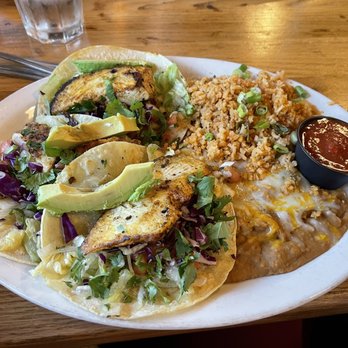 Garcia's Cantina & Cafe - Halibut Tacos - Mexican Near Me - Eagle River, Alaska