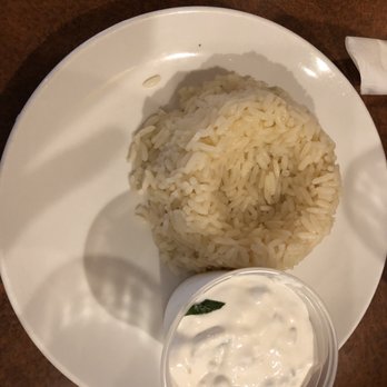 It's Greek 2 U Grill - Side order of rice pilaf, and side order of Tzatziki - Greek Near Me - Chicago, Illinois It's Greek 2 U Grill - Side order of rice pilaf, and side order of Tzatziki - Greek Near Me - Chicago, Illinois