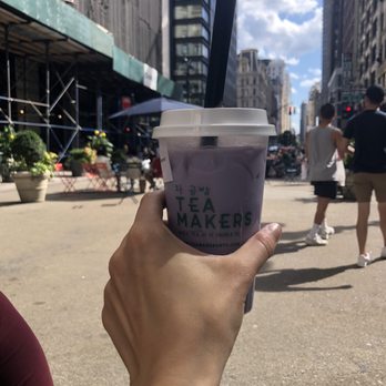Tea Makers - Taro milk tea - Coffee & Tea Near Me - New York, New York Tea Makers - Taro milk tea - Coffee & Tea Near Me - New York, New York