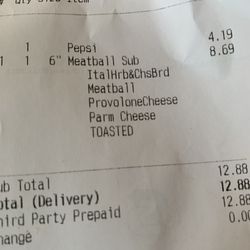 Wrong bread but no big deal until I saw that there was almost next to nothing in the sandwich