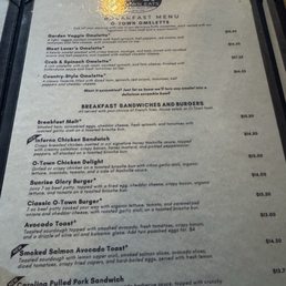 Menu Menu