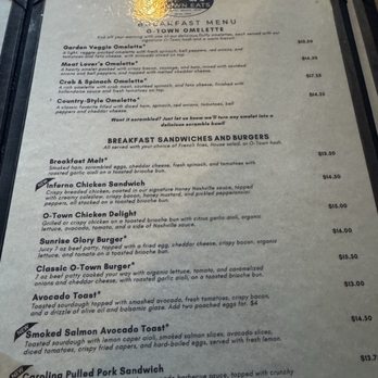 O-Town Eats - Menu - Breakfast & Brunch Near Me - Ogden, Utah