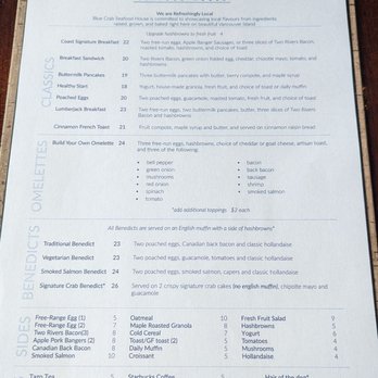 Blue Crab Seafood House - Menu - Seafood Near Me - Victoria, British Columbia