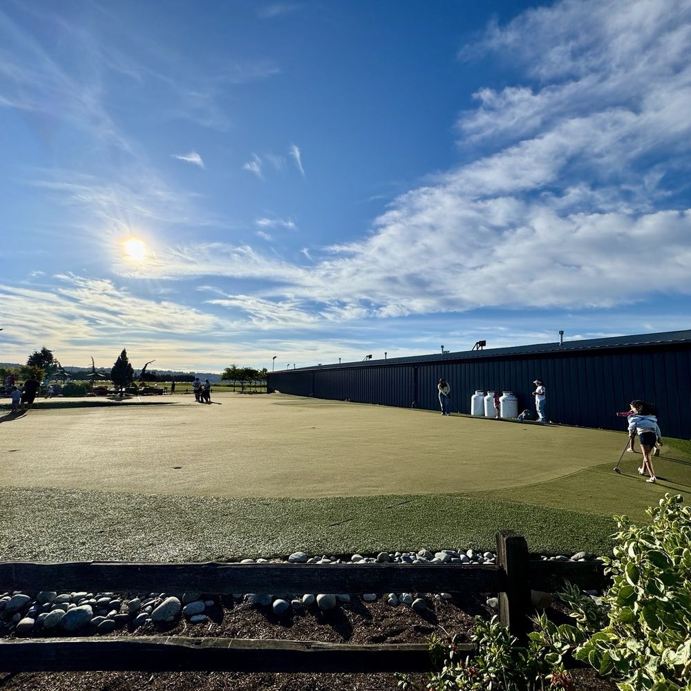 Practice green