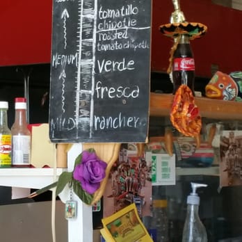 Medusa's - The Salsa meter is too much fun. great Idea! - Mexican Near Me - Cambria, California