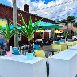 Mambo Empanadas - Outdoor Dining Area.