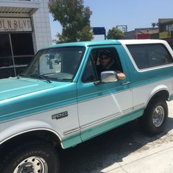 Trancas Canyon Chevron - Cal and Greg did all the work on our Bronco!
