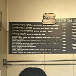 Bagel Cafe & Bakery - Menu