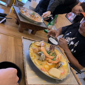 Tasty Point - Tom Yum w/ Shrimp Hot Pot and Singapore Laksa Hot Pot** - Taiwanese Near Me - Houston, Texas Tasty Point - Tom Yum w/ Shrimp Hot Pot and Singapore Laksa Hot Pot** - Taiwanese Near Me - Houston, Texas