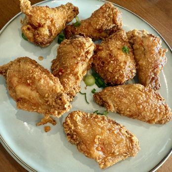 Angkor Wok - Angkor Chicken Wings - these were excellent! - Asian Fusion Near Me - Seattle, Washington