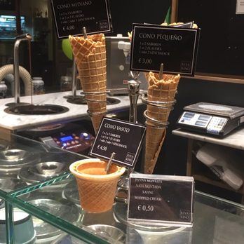 Riva Reno - Cone sizes. - Ice Cream & Frozen Yogurt Near Me - Palma de Mallorca, PM Riva Reno - Cone sizes. - Ice Cream & Frozen Yogurt Near Me - Palma de Mallorca, PM