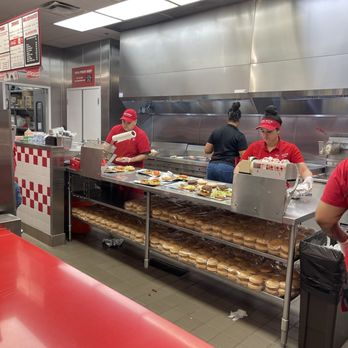Five Guys - Kitchen inside - Burgers Near Me - Cabazon, California
