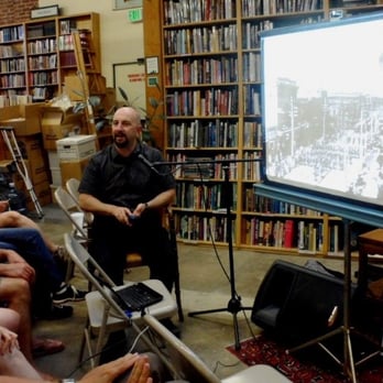 Time Tested Books - Renown Author WILLIAM BURG regales a standing-room crowd with an audio-visual reading of his book "Sacramento's K Street" - Bookstores Near Me - Sacramento, California Time Tested Books - Renown Author WILLIAM BURG regales a standing-room crowd with an audio-visual reading of his book "Sacramento's K Street" - Bookstores Near Me - Sacramento, California
